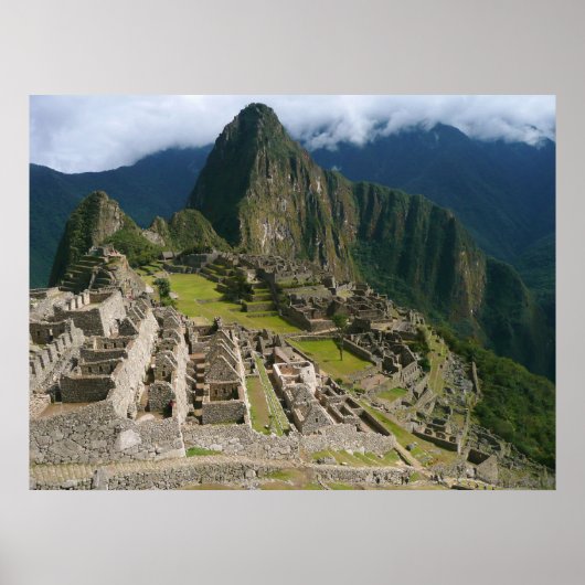 Machu Picchu Poster (Voorkant)