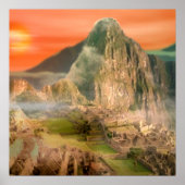 Machu Picchu poster (Voorkant)