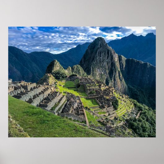 Machu Picchu Poster (Voorkant)