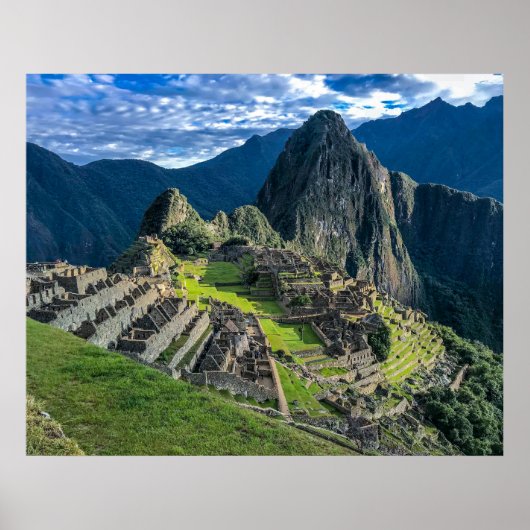 Machu Picchu Poster (Voorkant)