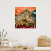 Machu Picchu-poster Poster (Keuken)