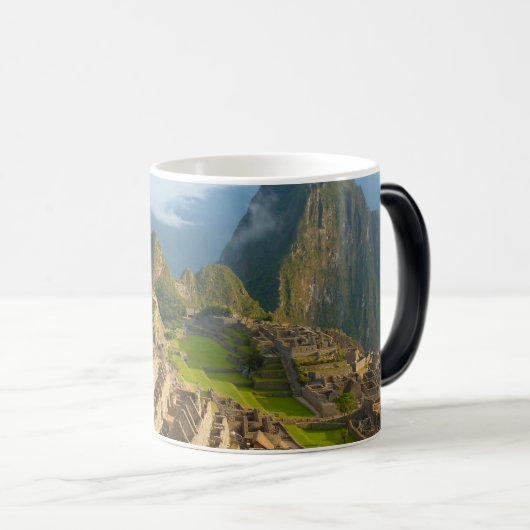 Machu Picchu ruïne Magische Mok (Voorkant rechts)