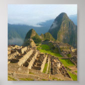 Machu Picchu ruïne Poster (Voorkant)
