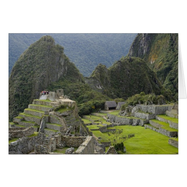 Machu Picchu, ruïnes of Inca city, Peru. 2 (Voorkant Horizontaal)