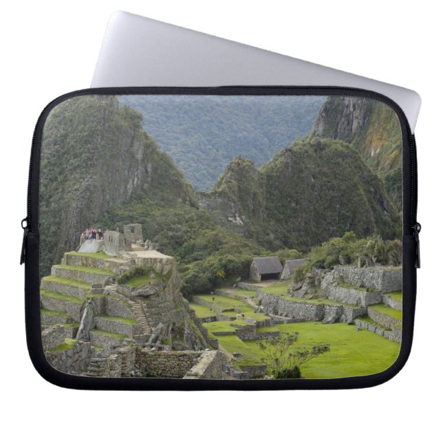 Machu Picchu, ruïnes of Inca city, Peru. 2 Laptop Sleeve (Voorkant)