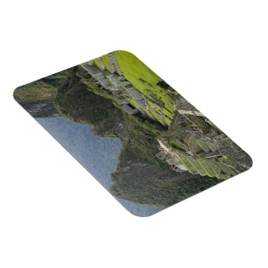 Machu Picchu, ruïnes of Inca city, Peru. 2 Magneet (Rechterzijde)