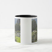 Machu Picchu, ruïnes of Inca city, Peru. 2 Mok (Midden)