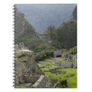 Machu Picchu, ruïnes of Inca city, Peru. 2 Notitieboek