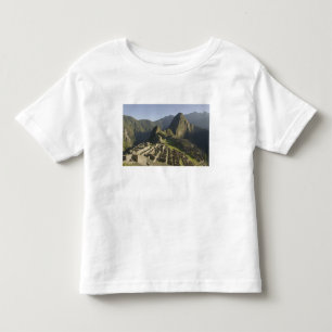 Machu Picchu, ruïnes of Inca city, Peru. Kinder Shirts