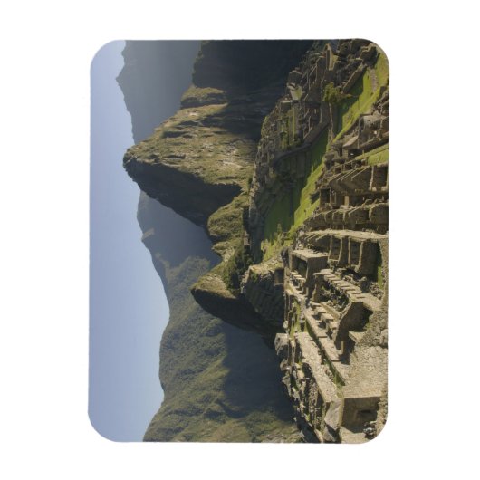 Machu Picchu, ruïnes of Inca city, Peru. Magneet (Verticaal)