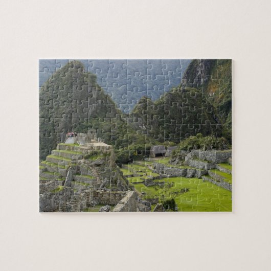 Machu Picchu, ruïnes van Inca-stad, Peru. 2 Legpuzzel (Horizontaal)