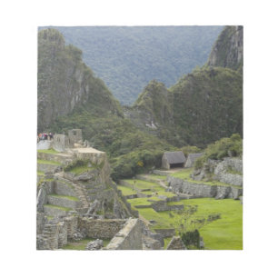 Machu Picchu, ruïnes van Inca-stad, Peru. 2 Notitieblok
