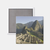 Machu Picchu, ruïnes van Inca-stad, Peru. Magneet (Voorkant / Achterkant)