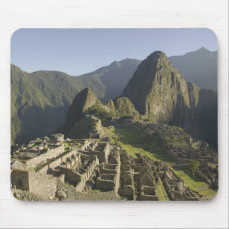 Machu Picchu, ruïnes van Inca-stad, Peru. Muismat