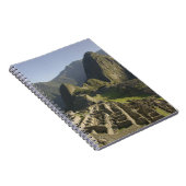 Machu Picchu, ruïnes van Inca-stad, Peru. Notitieboek (Rechterzijde)