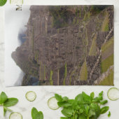 Machu Picchu Ruins, Peru gaat dicht Theedoek (Gevouwen)