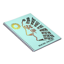 Machu_Picchu Silhouet Notitieboek