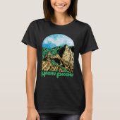 Machu Picchu Souvenir Peru Ruined city South Ameri T-shirt (Voorkant)
