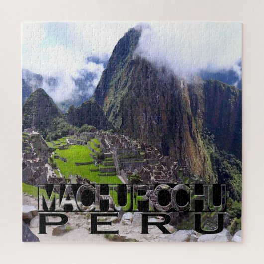 Machu Picchu Square Puzzle Legpuzzel (Verticaal)