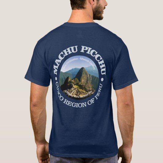 Machu Picchu T-shirt (Achterkant)
