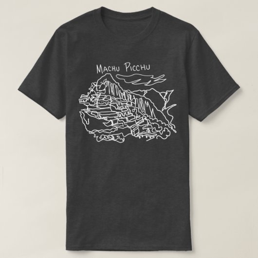 Machu Picchu T-shirt (Design voorkant)