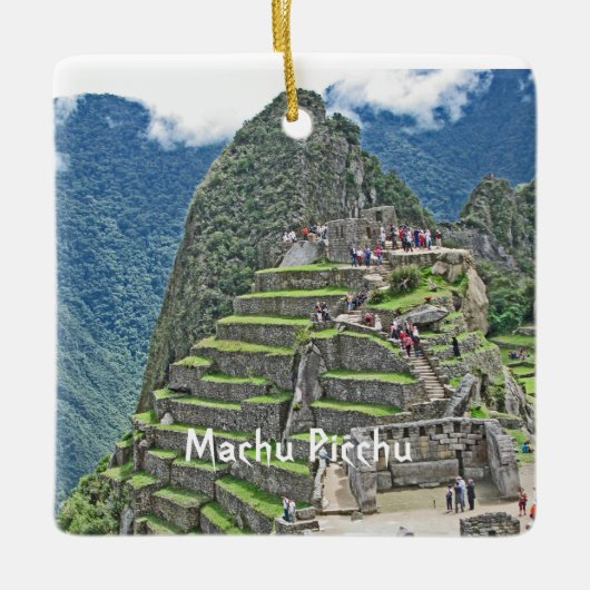 Machu Picchu - Treasure of Peru Keramisch Ornament (Voorkant)