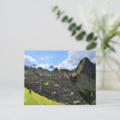 Machu Picchu vanmiddag, Peru Briefkaart (Staand voorkant)