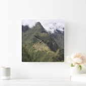 Machu Picchu vogeloog uitzicht klok (Huis)