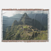 Machu Picchu Woven Throw Blanket / Wall Hanging Deken (Voorkant)