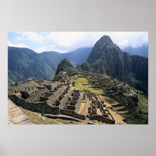 Machu Pichu Poster (Voorkant)