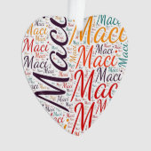Maci Ornament (voorkant)