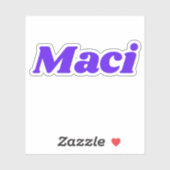 Maci Sticker (Vel)