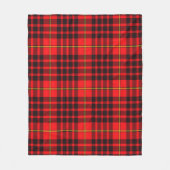 MacIan Plaid Fleece Deken (Voorkant)