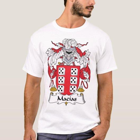 Macias Family Crest T-shirt (Voorkant)