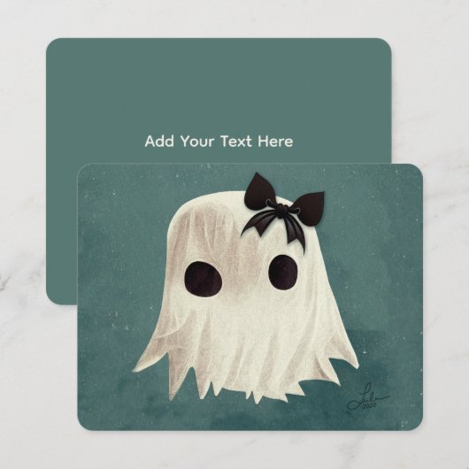 Macie de vriendschappelijke gastheer ・ Cute Hallow (Voorkant / Achterkant)