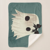 Macie de vriendschappelijke gastheer ・ Cute Hallow Sherpa Deken (Voorkant)