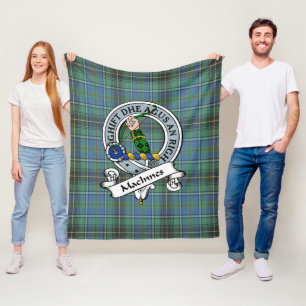 MacInnes Ancient Clan Badge Tartan Pset Fleece Deken