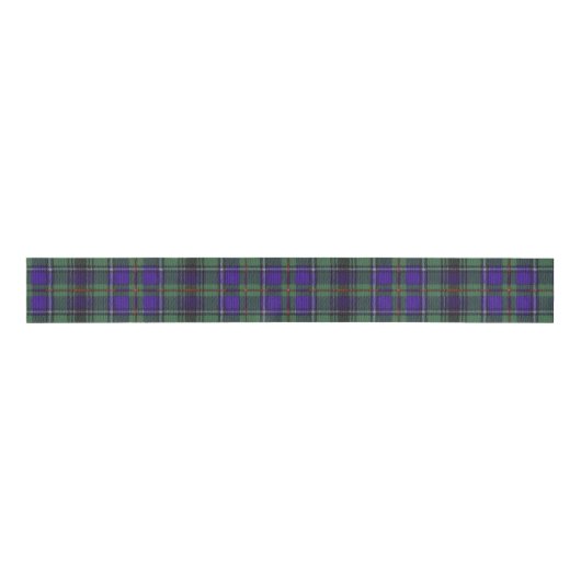 Macinnes clan Pset Scottish tartan Grosgrain Lint (Voorkant)