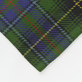 MacInnes Clan Schotse Plaid Fleece Deken (Hoek)