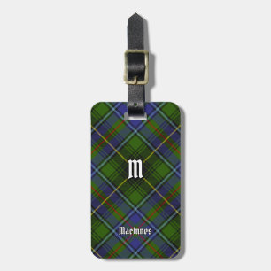 MacInnes Clan Tartan Bagagelabel