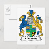 MacInnes Family Crest Briefkaart (Voorkant / Achterkant)