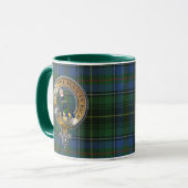 MacInnes Tartan & Badge Mok (Voorkant links)