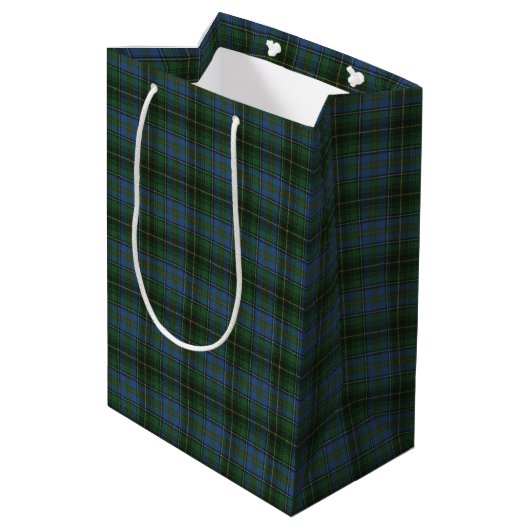 MacInnis Hunting Ancient Scottish Tartan Medium Cadeauzakje (Achterkant Gekanteld)