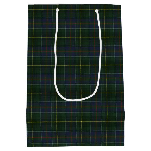 MacInnis Hunting Modern Scottish Tartan Medium Cadeauzakje (Achterkant)