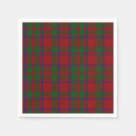 MacIntosh Clan Tartan Plaid Papieren servetten