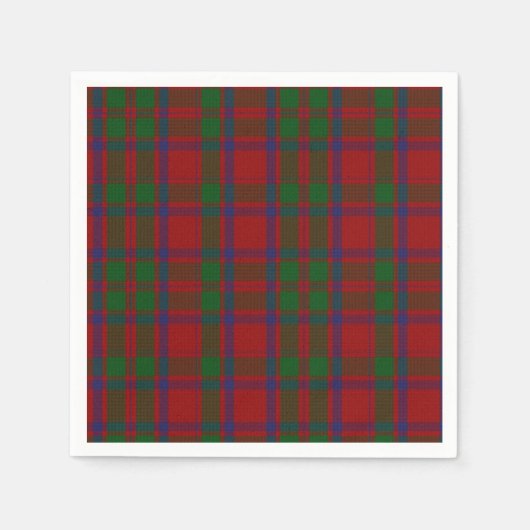 MacIntosh Clan Tartan Plaid Papieren servetten (Voorkant)