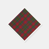 MacIntosh Clan Tartan Plaid Papieren servetten (Hoek)