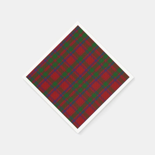 MacIntosh Clan Tartan Plaid Papieren servetten (Hoek)