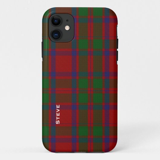 MacIntosh Clan Tartan Pset Case-Mate iPhone Case (Achterkant)
