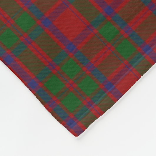 MacIntosh Clan Tartan Pset Fleece Blanket (Hoek)